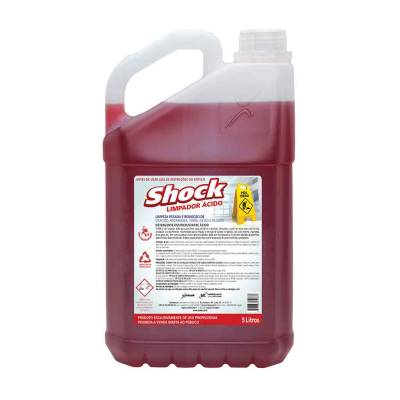 limpador acido shock produtos limpeza pesada