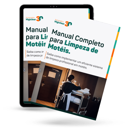 Capa manual limpeza motel